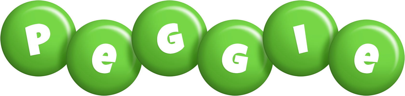 Peggie candy-green logo