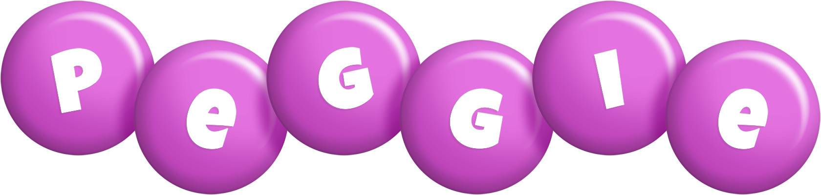 Peggie candy-purple logo