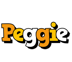 Peggie cartoon logo