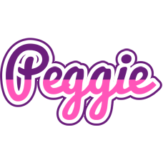 Peggie cheerful logo