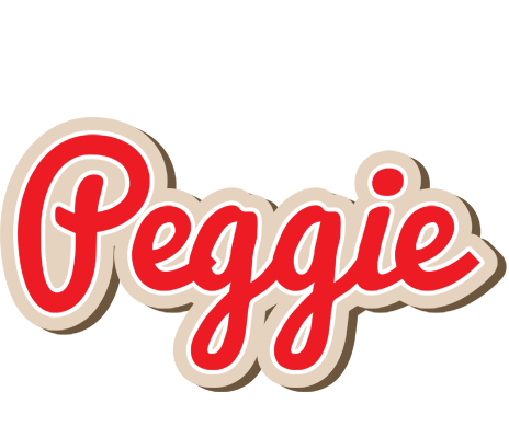 Peggie chocolate logo