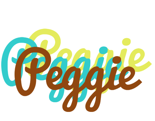 Peggie cupcake logo