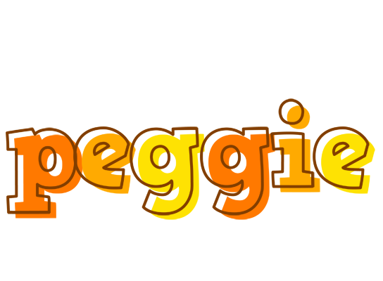 Peggie desert logo