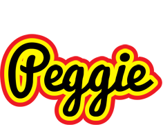 Peggie flaming logo