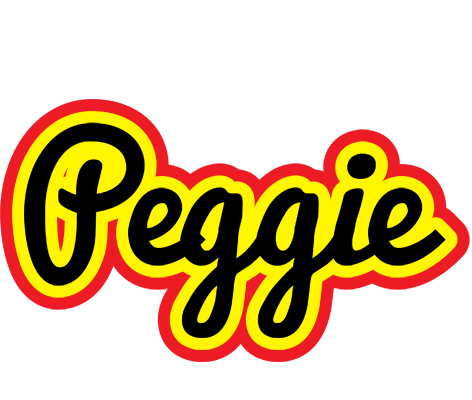 Peggie flaming logo