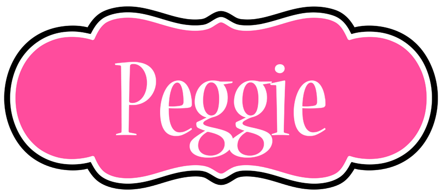 Peggie invitation logo