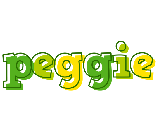 Peggie juice logo
