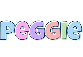 Peggie pastel logo
