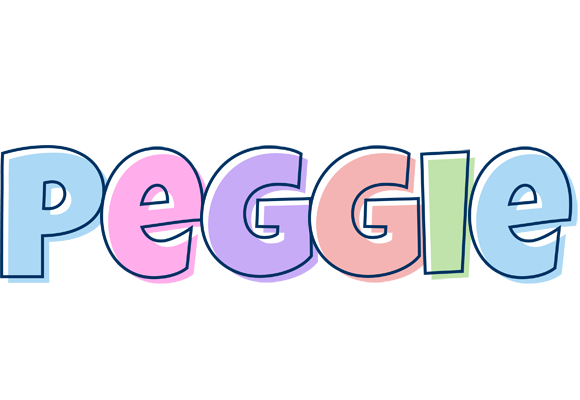 Peggie pastel logo