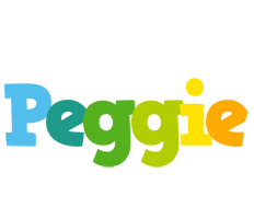Peggie rainbows logo