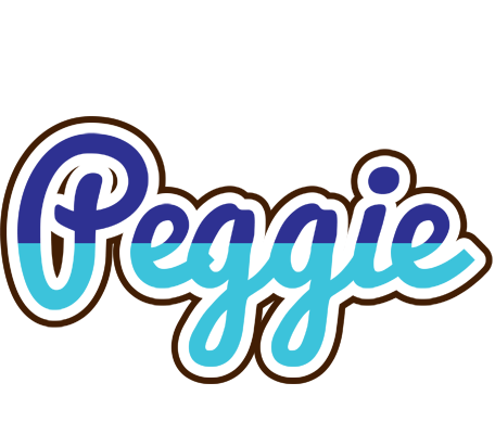 Peggie raining logo