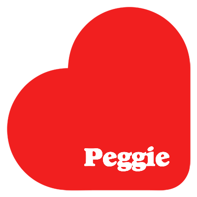 Peggie romance logo