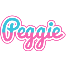 Peggie woman logo