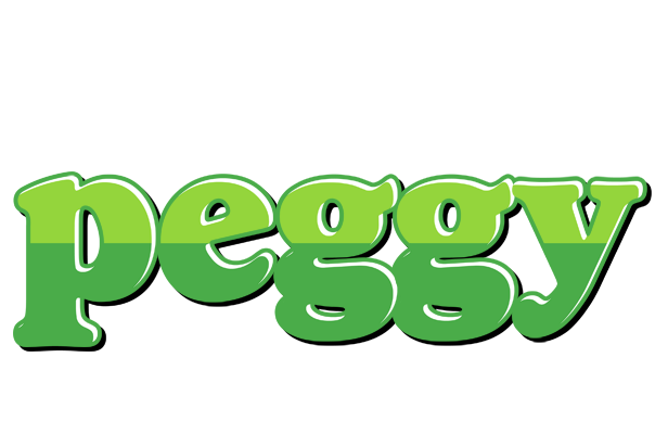 Peggy apple logo
