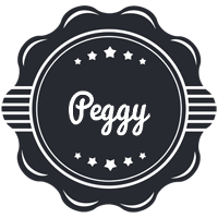 Peggy badge logo