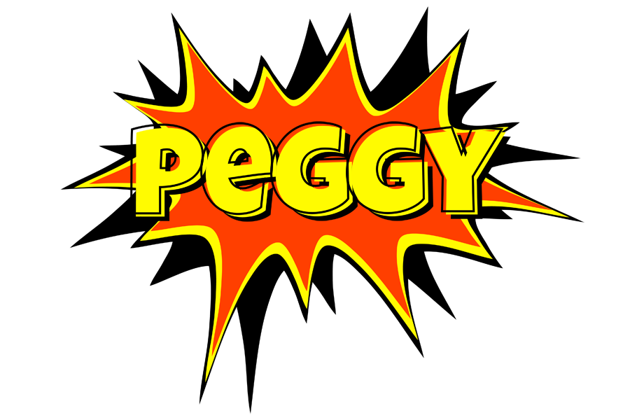 Peggy bazinga logo
