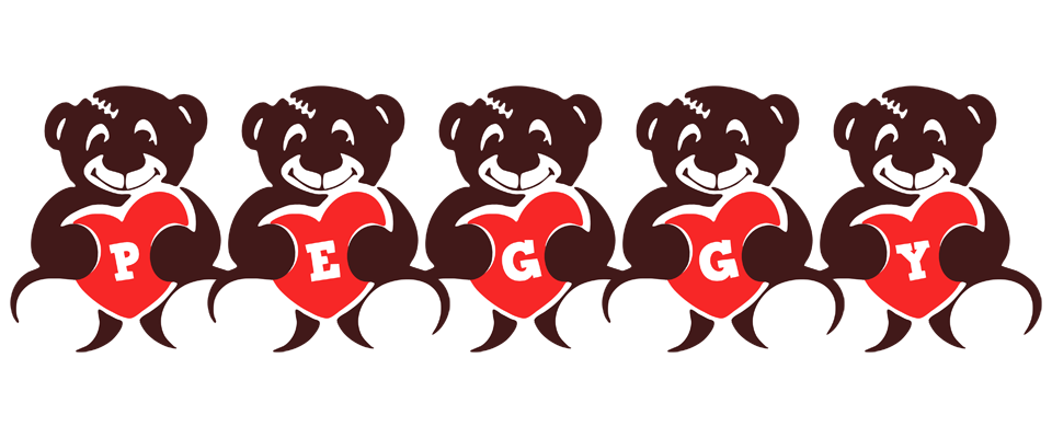 Peggy bear logo