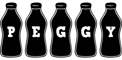 Peggy bottle logo