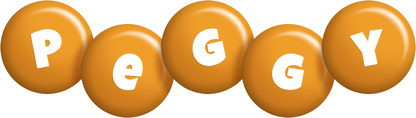 Peggy candy-orange logo