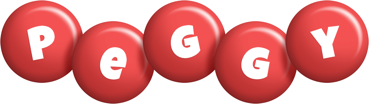 Peggy candy-red logo
