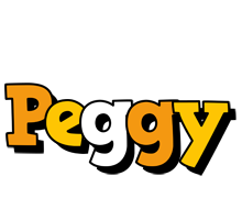 Peggy cartoon logo