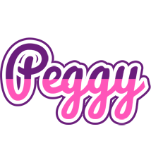 Peggy cheerful logo