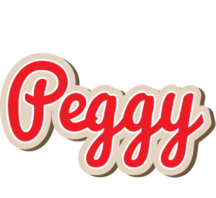 Peggy chocolate logo