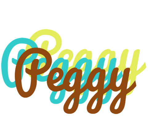 Peggy cupcake logo
