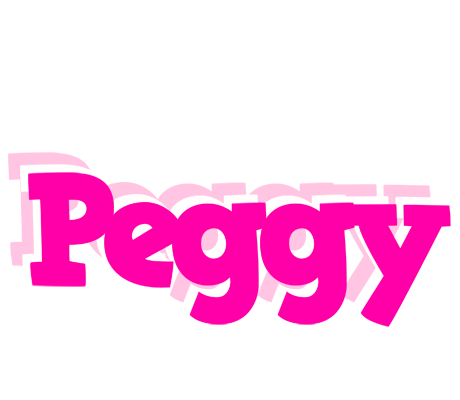 Peggy dancing logo