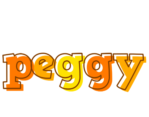 Peggy desert logo