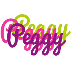 Peggy flowers logo