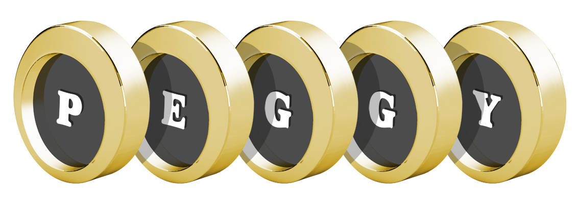 Peggy gold logo