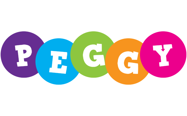 Peggy happy logo