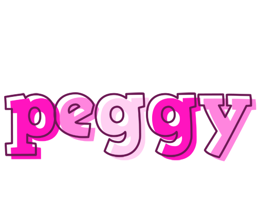 Peggy hello logo