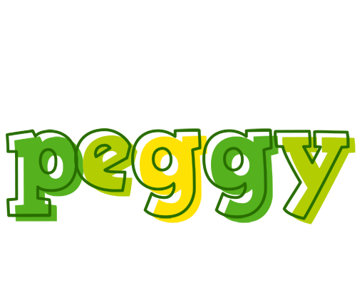 Peggy juice logo