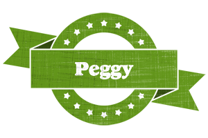 Peggy natural logo