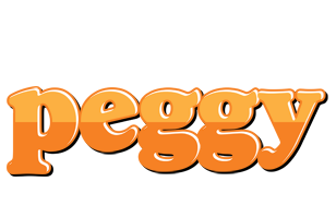 Peggy orange logo