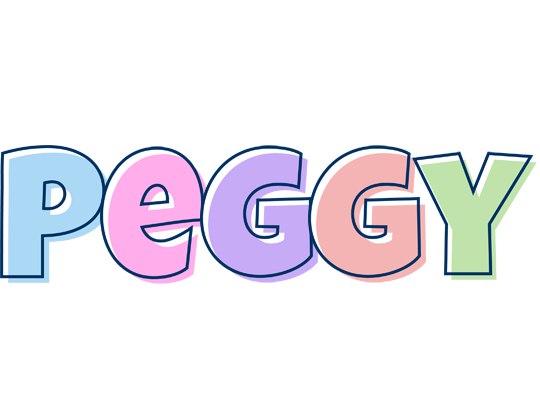 Peggy pastel logo