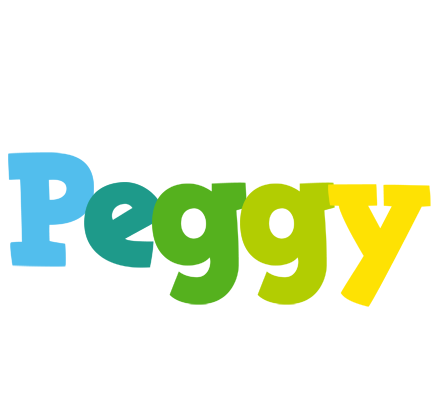 Peggy rainbows logo