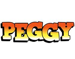 Peggy sunset logo