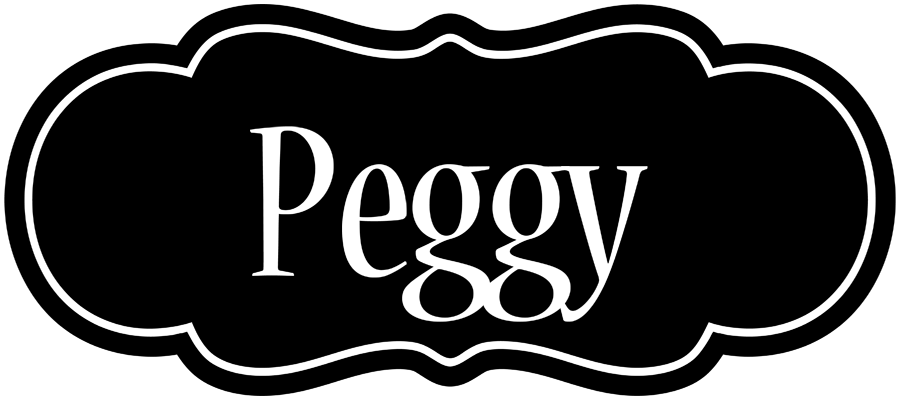 Peggy welcome logo