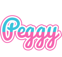 Peggy woman logo