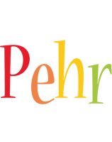 Pehr birthday logo