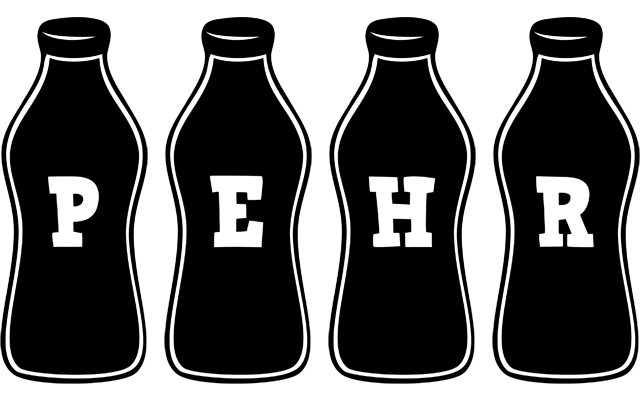 Pehr bottle logo