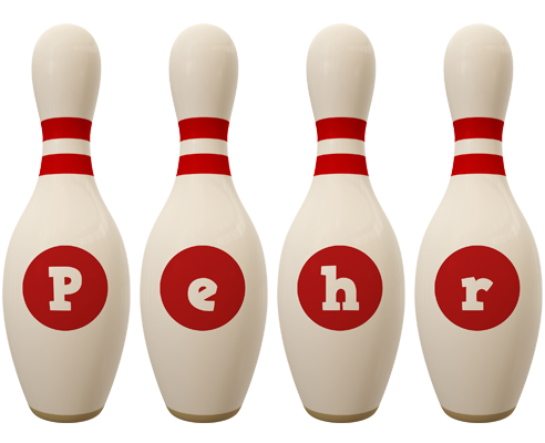 Pehr bowling-pin logo