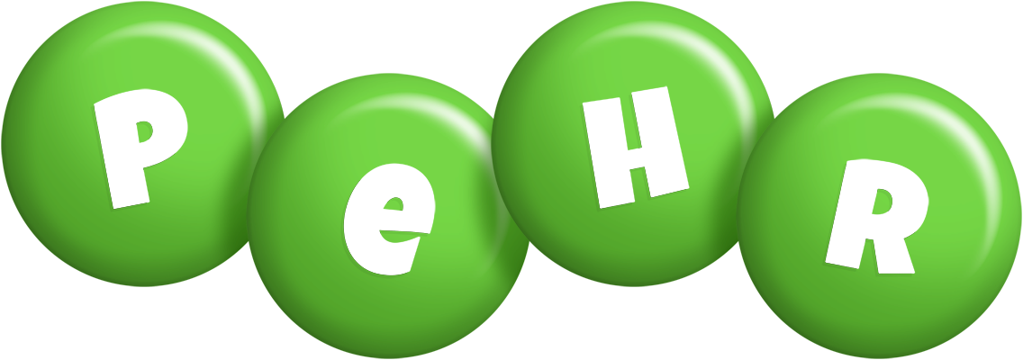 Pehr candy-green logo