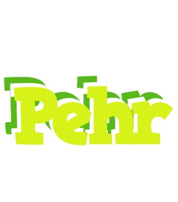 Pehr citrus logo