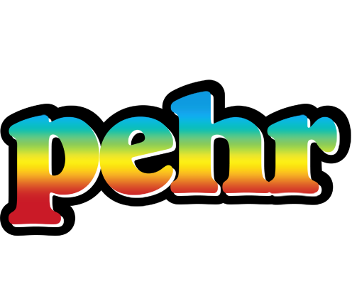Pehr color logo