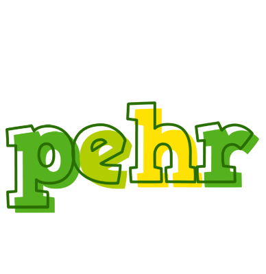 Pehr juice logo