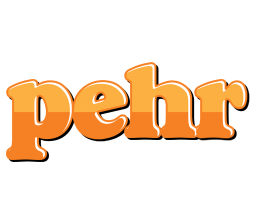 Pehr orange logo